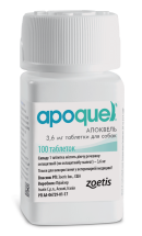 Таблетки Апоквель для собак від симптомів алергії 3.6 мг - 100 таб