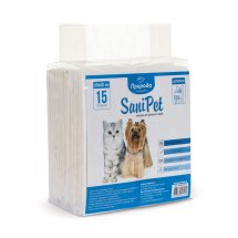 Пелюшки Природа SaniPet для собак целюлоза 60 x 60 см - 15 шт