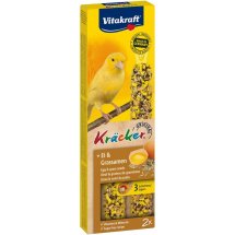 Ласощі Vitakraft Kracker Original Feather Care крекер для канарок під час линьки з яйцем 60 г - 2 шт