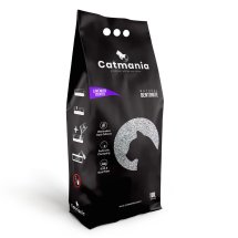 Бентонітовий наповнювач CatMANIA лаванда + фіолетові гранули - 10 л