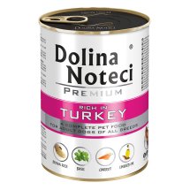 Вологий корм Dolina Noteci Dog Premium Для собак з індичкою - 400 г