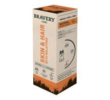 Харчова добавка BRAVERY Dog CARE OIL SKIN & HAIR для собак здорова шкіра та шерсть - 500 мл