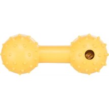 Іграшка Trixie Dog Toy Dumbbell для собак Гантель з дзвіночком гума 12 см - 1 шт