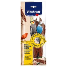Ласощі Vitakraft VITA Nature Red Foxtail Millet для декоративних папуг з чумизою - 80 г