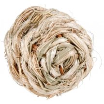 Іграшка Trixie для гризунів м'яч з брязкальцем натуральні матеріали трав'яний 6 см - 1 шт