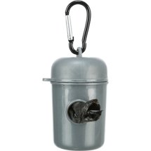 Диспенсер Trixie для збиральних пакетів пластиковий з 2 рулонами розмір М - 1 шт