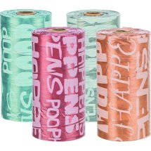 Пакетики Trixie для прибирання за собаками змінні M 8х20 шт/уп - 1 шт