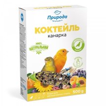 Корм Природа Коктейль Канарка для канарок і декоративних птахів - 500 г