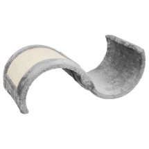 Дряпка-хвиля Trixie Wave для котів плюш/сизаль сіра 29x18x50 см - 1 шт