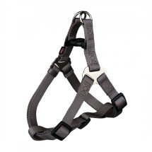 Шлея-петля Trixie для собак Premium нейлон графітова розмір 40-50 см/15 мм - S