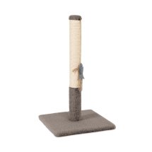 Дряпка Природа ДО1 стовпчик для котів 36х36х67 см - Бежевий