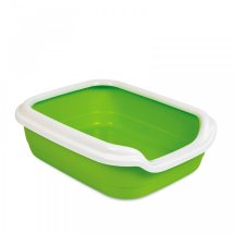 Туалет Природа Comfort L для котів лайм 49х39х15 см - 1 шт