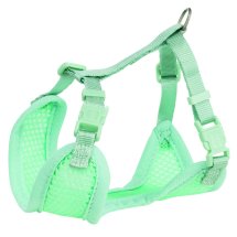 Шлея з повідцем Trixie для цуценят S-M 26-34 см х 10 мм 2.00 м - М'ятний