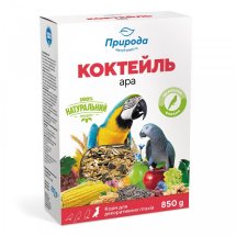 Корм Природа Коктейль Ара для великих папуг - 850 г