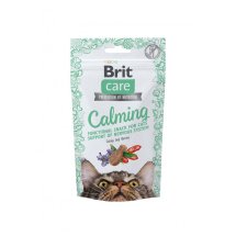 Ласощі Brit Care Functional Snack Calming для котів для підтримки нервової системи з куркою - 50 г