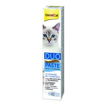 Паста GimCat DUO PASTE Multi-vitamin 12 vitamins with tuna для котів усіх порід 12 вітамінів та тунець - 50 г