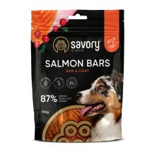 Джерки Savory Bars With Salmon, батончики з лососем - 100 г