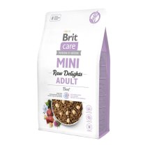Сухий корм Brit Care Mini Raw Delights Beef для собак малих порід яловичина - 2 кг