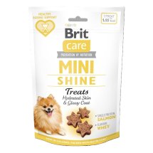 Ласощі Brit Care Mini Treats Shine для собак малих порід для блискучої шерсті лосось - 50 г