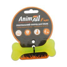 Іграшка для собак AnimAll Фан Кістка 8 см - Жовтий