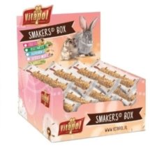 Ласощі Vitapol Вітапул колба для гизунів яблуко BOX - 12 шт