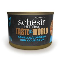 Вологий корм Schesir Dog Taste the World Lamb With Cous Cous ЯГНЯ З КУСКУСОМ в бульйоні для собак - 150 г