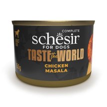 Вологий корм Schesir Dog Taste the World Chicken Masala МАСАЛА З КУРКОЮ в бульйоні для собак - 150 г
