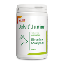 Вітаміни Dolfos для собак Долвіт Юніор (1т/10кг) - 510 таб