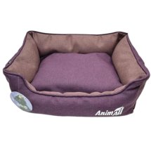 Лежак AnimAll Anna M Dark Violet 55x43x17 - 1 шт