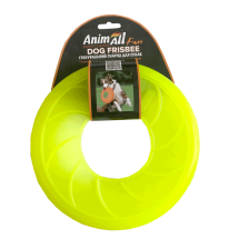Іграшка для собак AnimAll Фан Фрізбі для гри з собакою 22 см - Жовтий