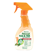 Спрей TropiClean Flea & Tick "Максимальна сила" від бліх і кліщів для собак - 473 мл