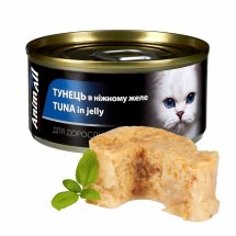 Вологий корм Animall Cat з тунцем в желе для котів - 85 г