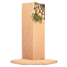 Дряпка AnimAll для котів углове павутиння 50 см - Бежевий