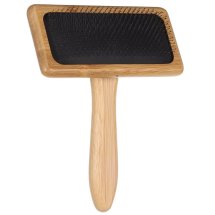 Щітка-пуходерка Flamingo BAMBOO для собак L 16Х12.2 см - 1 шт