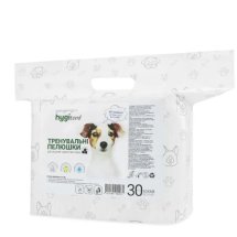 Пелюшки HygiTend для собак з активованим вугіллям, 60?60 см - 30 шт