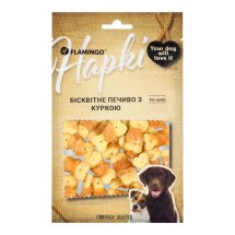 Ласощі Flamingo Dog Бісквітне печиво з куркою для собак - 75 г