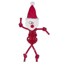 Іграшка для собак Animall GriZzly Санта Клаус червоного кольору 43х27х8 см - 1 шт