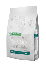 Сухий корм Nature's Protection Dog SC Sensitive Skin&Stomach Adult All Breeds (Lamb) Чутливе Травлення для собак усіх порід з Ягням - 1.5 кг