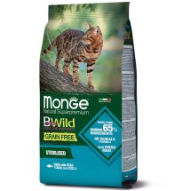 Сухий корм Monge Cat Bwild Grain Free Sterilised тунець для дорослих стерилізованих котів - 1.5 кг