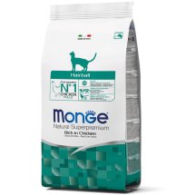 Сухий корм Monge Cat Hairball для дорослих котів вивід шерсті - 1.5 кг