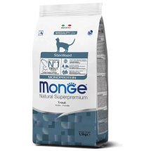 Сухий корм Monge Cat Monoprotein Sterilised для стерилізованих котів з фореллю - 1.5 кг