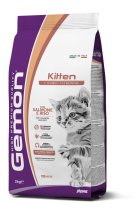 Сухий корм Gemon Cat Kitten для кошенят лосось з рисом - 2 кг