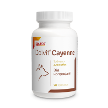 Вітаміни Dolfos для собак Долвіт Каєн (при копрофагії) (1т/10кг) - 90 таб