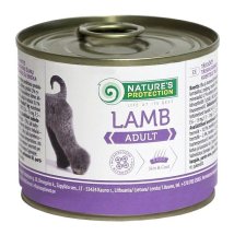 Вологий корм Nature's Protection Dog ADULT LAMB для собак з ягням - 200 г