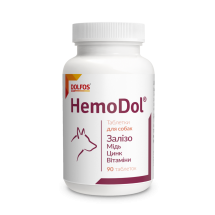 Вітаміни Dolfos для собак ГемоДол (1т/10кг) - 90 таб