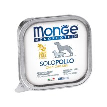 Вологий корм Monge Dog SOLO для собак 100% курка - 150 г