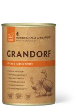 Вологий корм Grandorf Dog Veal & Turkey Adult для собак з телятиною та індичкою - 400 г