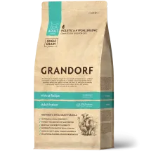 Сухий корм Grandorf Cat Indoor 4 Meat 4 вида м'яса для дорослих котів - 2 кг