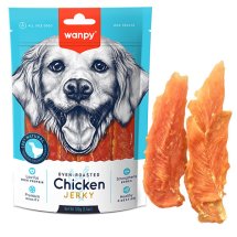 Ласощі Wanpy Dog Chicken Jerky КУРЯЧЕ ФІЛЕ В’ЯЛЕНЕ для собак - 100 г