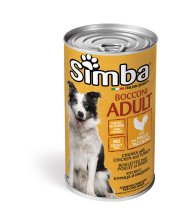 Вологий корм Monge SIMBA Dog Wet для собак курка з індичкою - 1.23 кг